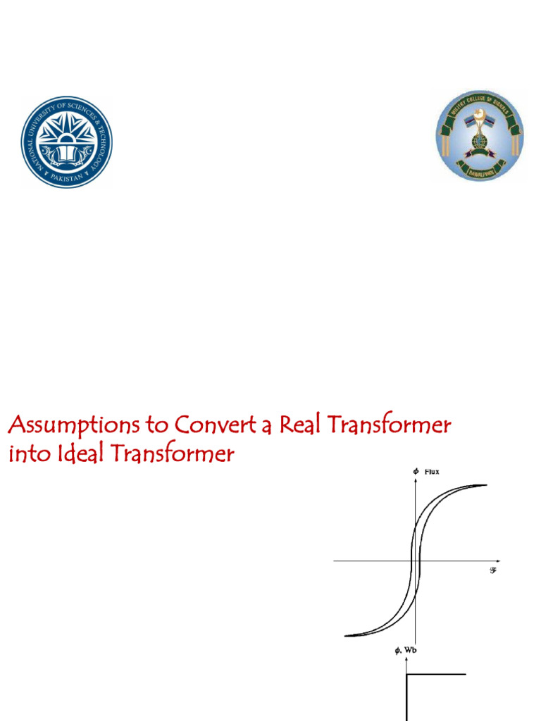 Ideal vs Real Transformer Models | PDF | Transformer | Inductance