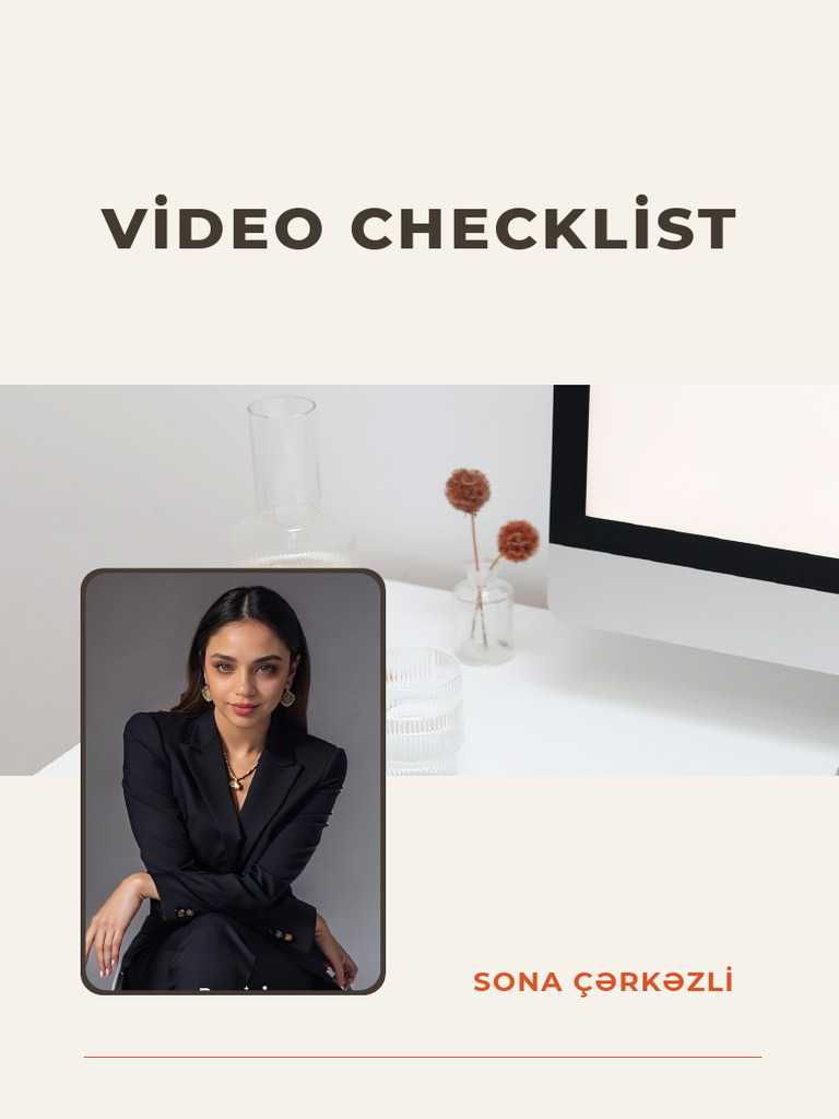 Video Checklist | PDF