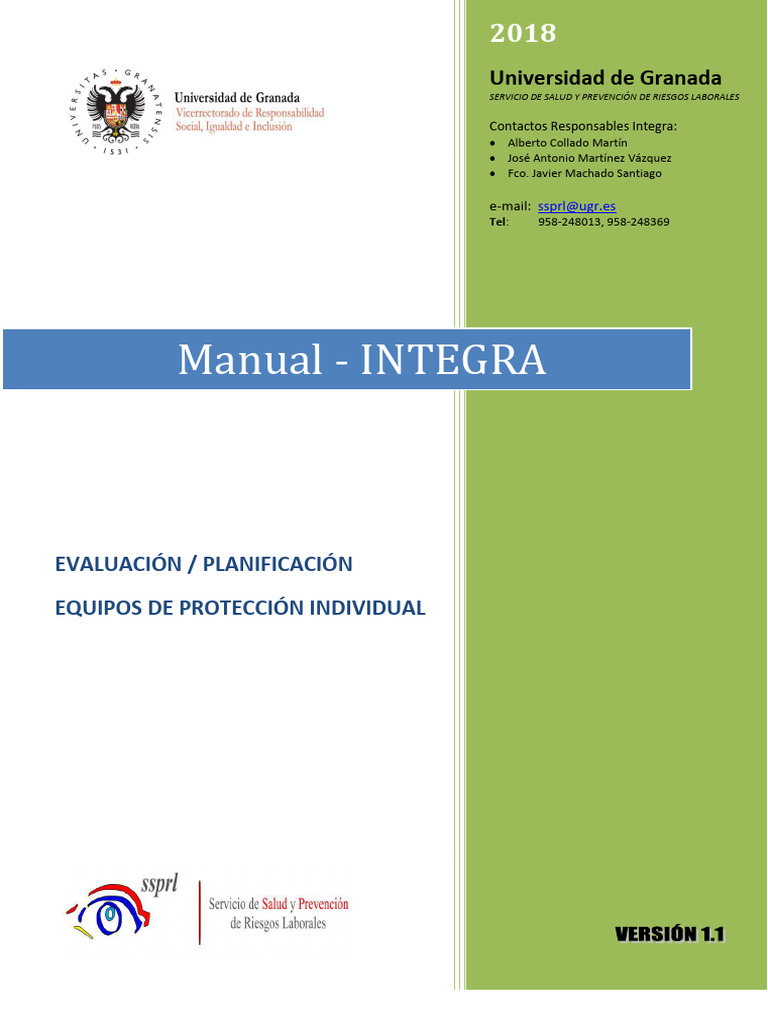 Evaluación y Entrega de EPIs UGR | PDF | Internet | Informática