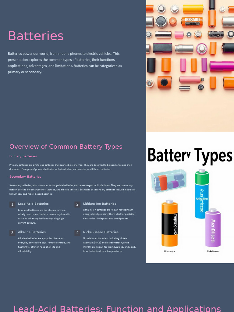 2178 Batteries | PDF | Rechargeable Battery | Lithium Ion Battery