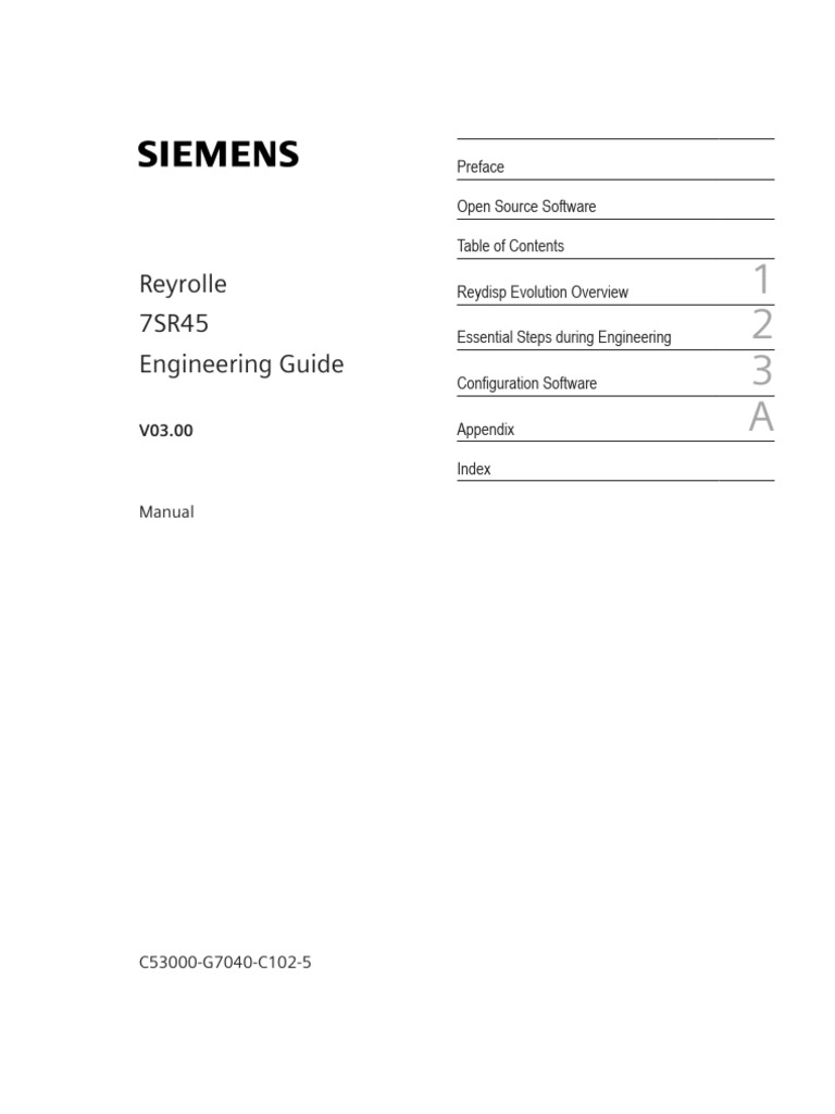 7SR45 Engineering Guide en US | PDF | Window (Computing) | Windows Xp