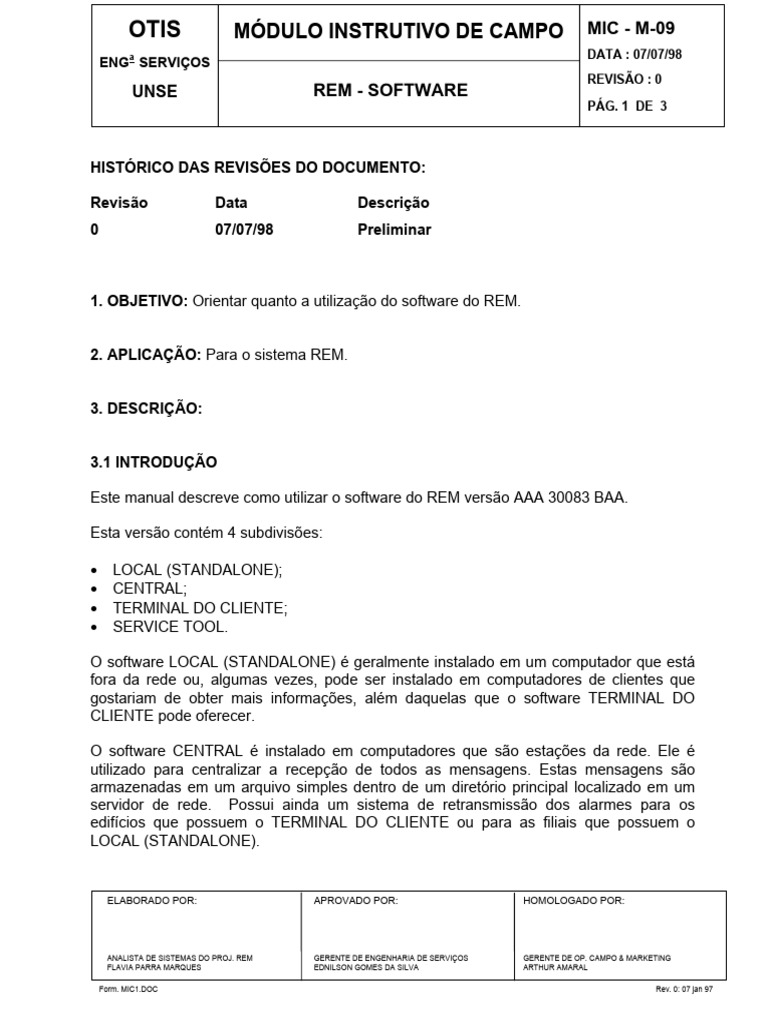 Manual REM Software | PDF | Rede de computadores | Programas