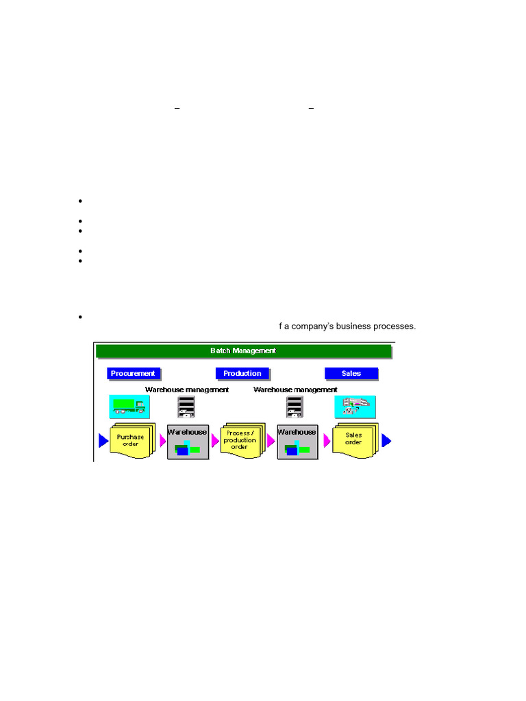 batch managment pdf | PDF | Logistics | Business