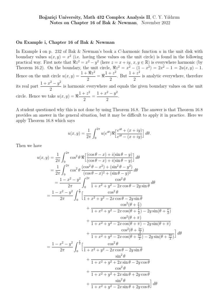 Notes On Ch16 | PDF | Mathematical Concepts | Mathematical Relations