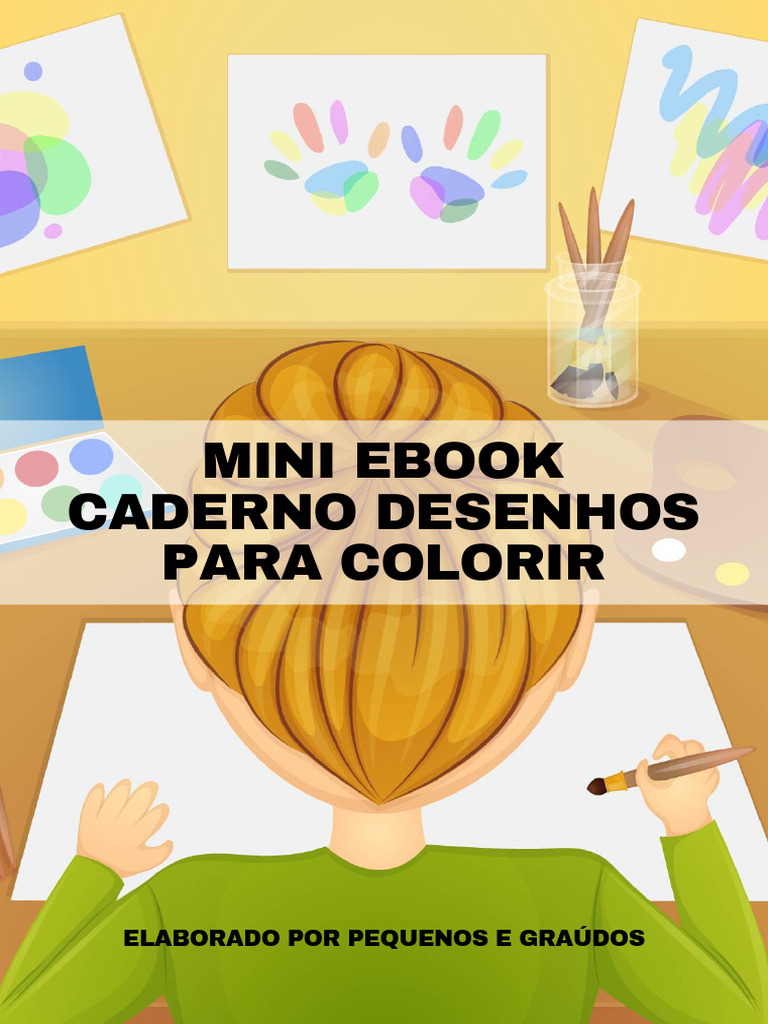 Caderno de Desenhos para Colorir | PDF