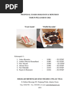 Proposal Usaha Makanan Kekinian Pdf Bisnis