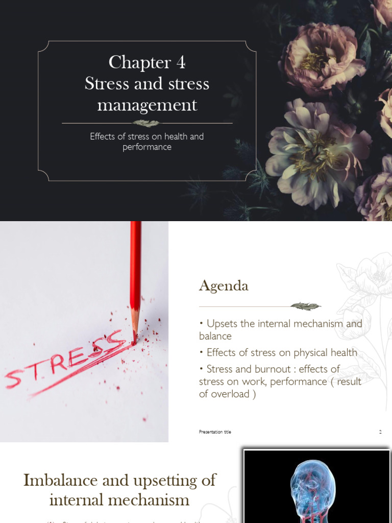 Chapter 4 Stress and Stress Management | PDF | Stress (Biology ...