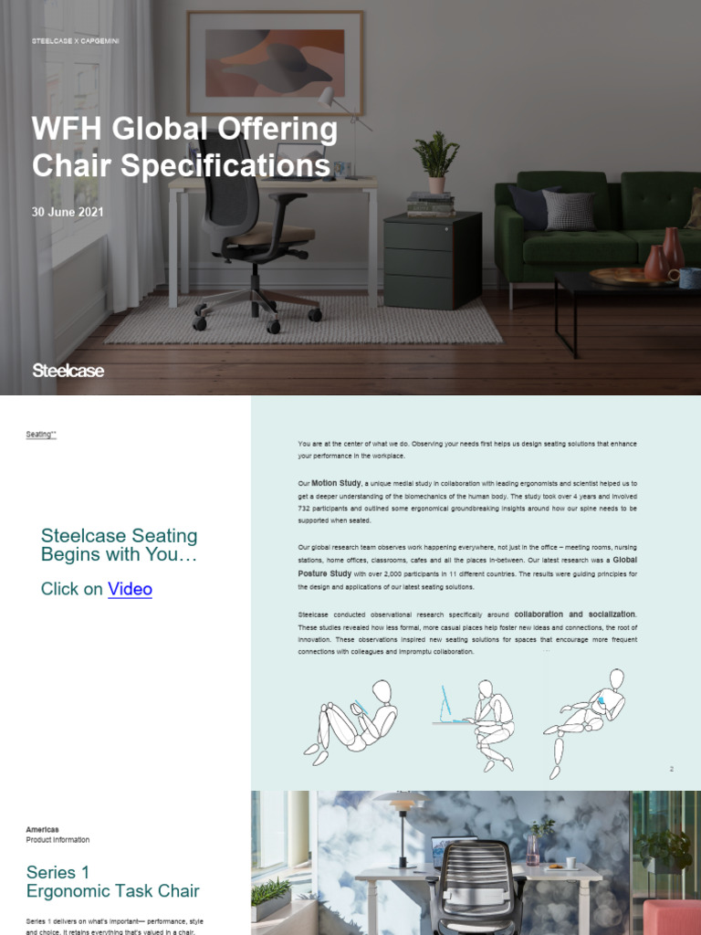 Americas | PDF | Chair | Human Factors And Ergonomics