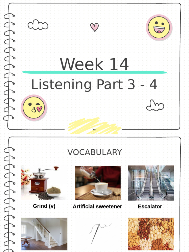 Week 14 - Listening | PDF | Knitting
