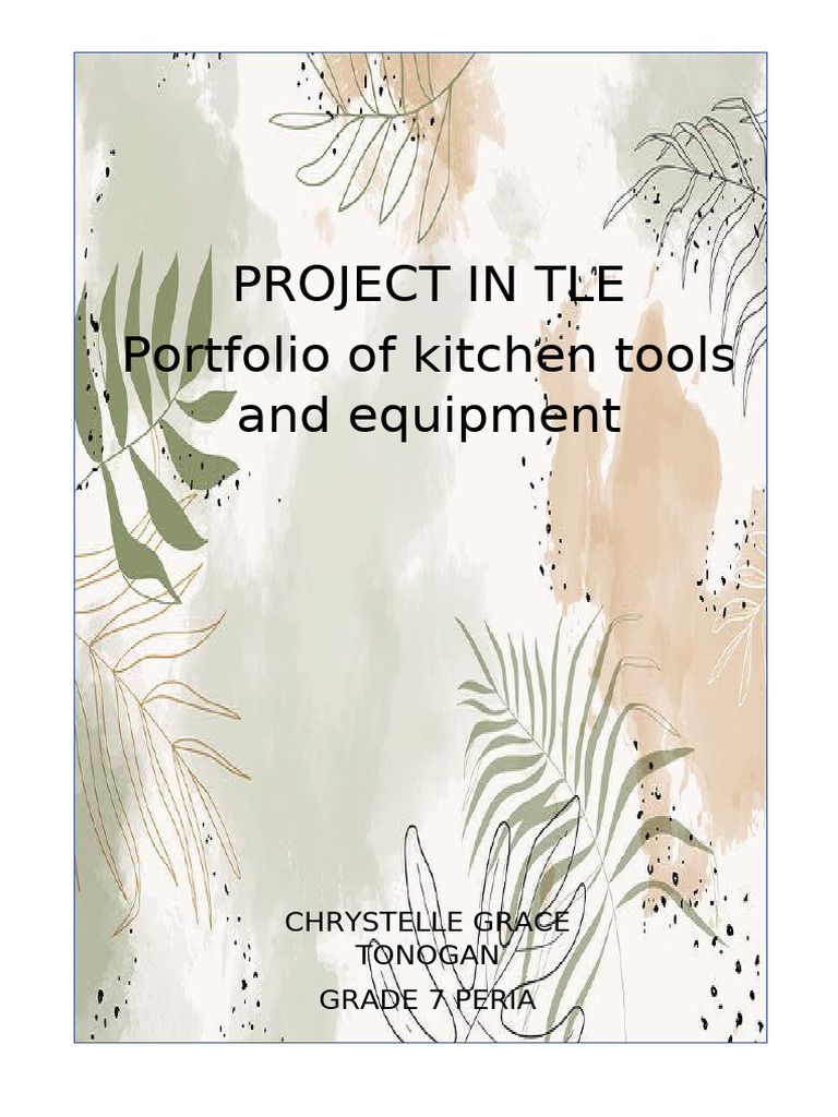 Project in Tle | PDF