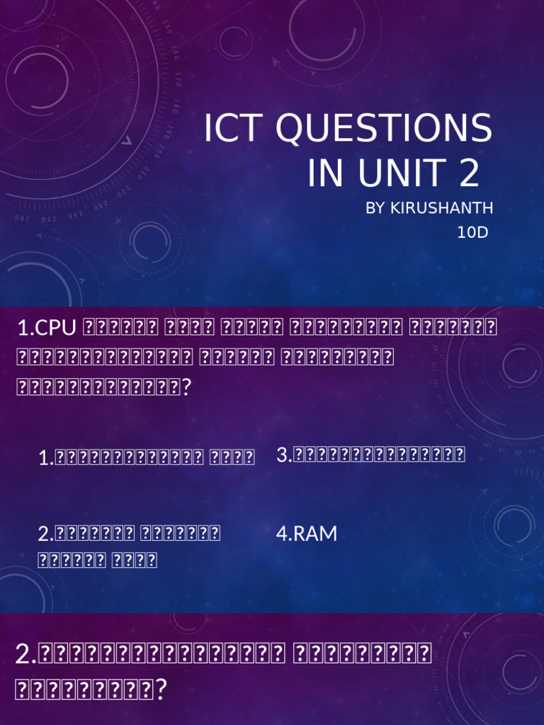 Ict Presentation 10d SMC | PDF