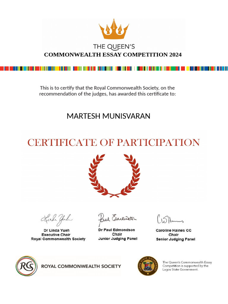 QCEC Certificate | PDF