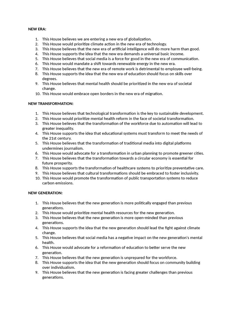 List of motion 2024 pdf sustainable city economies