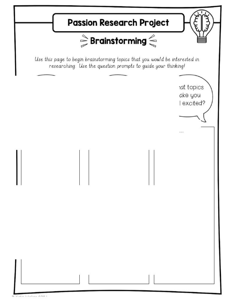 G8 Brainstorming Lesson | PDF