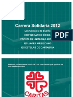Carrera Solidaria 2012