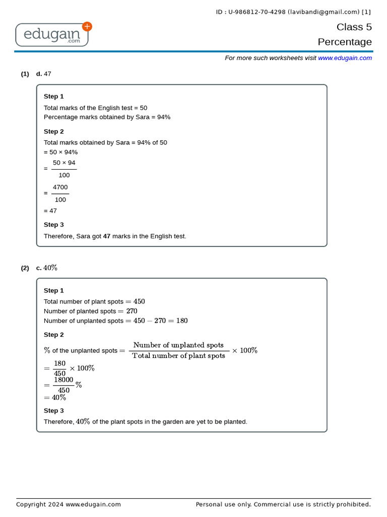 Grade5 986812 70 4298.ah | PDF | Numbers | Arithmetic