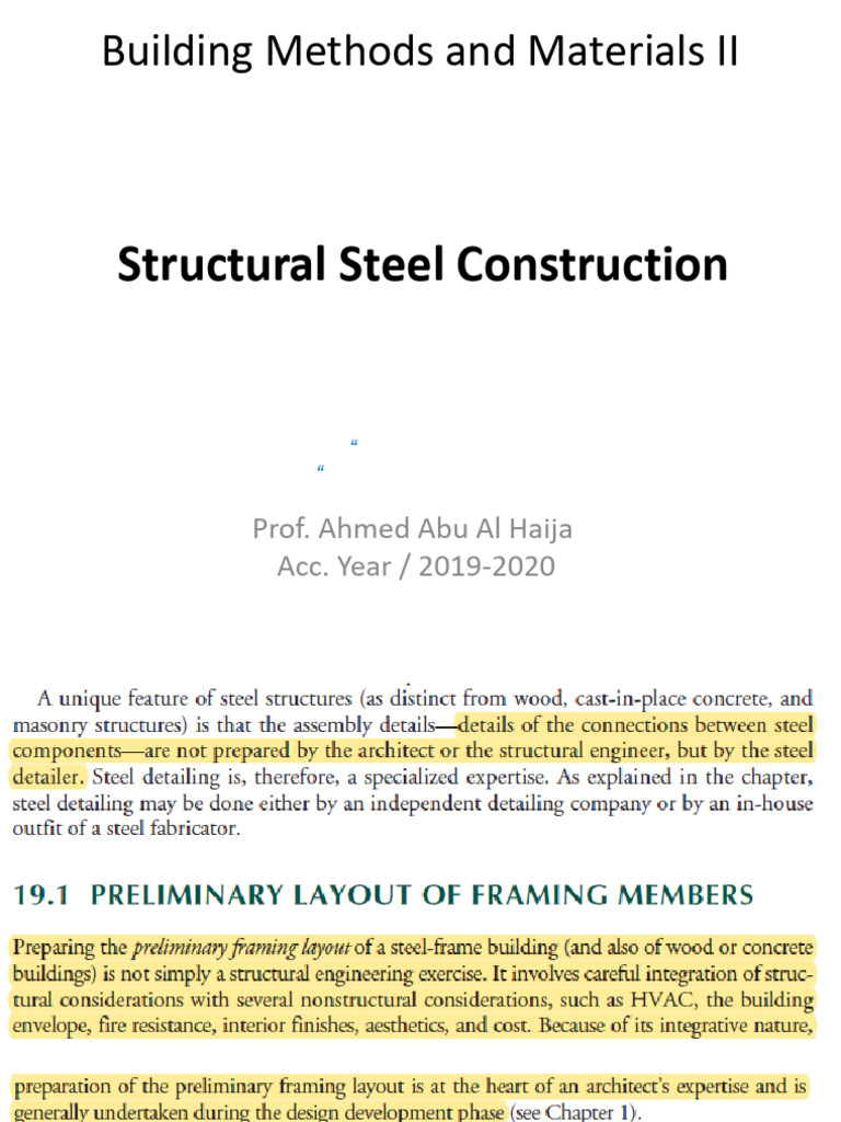 9 Structural Steel | PDF | Technology & Engineering