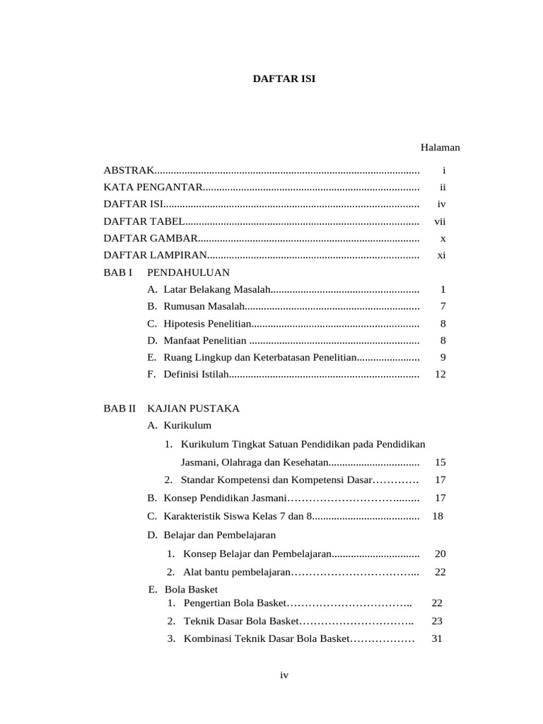 12.daftar Isi | PDF