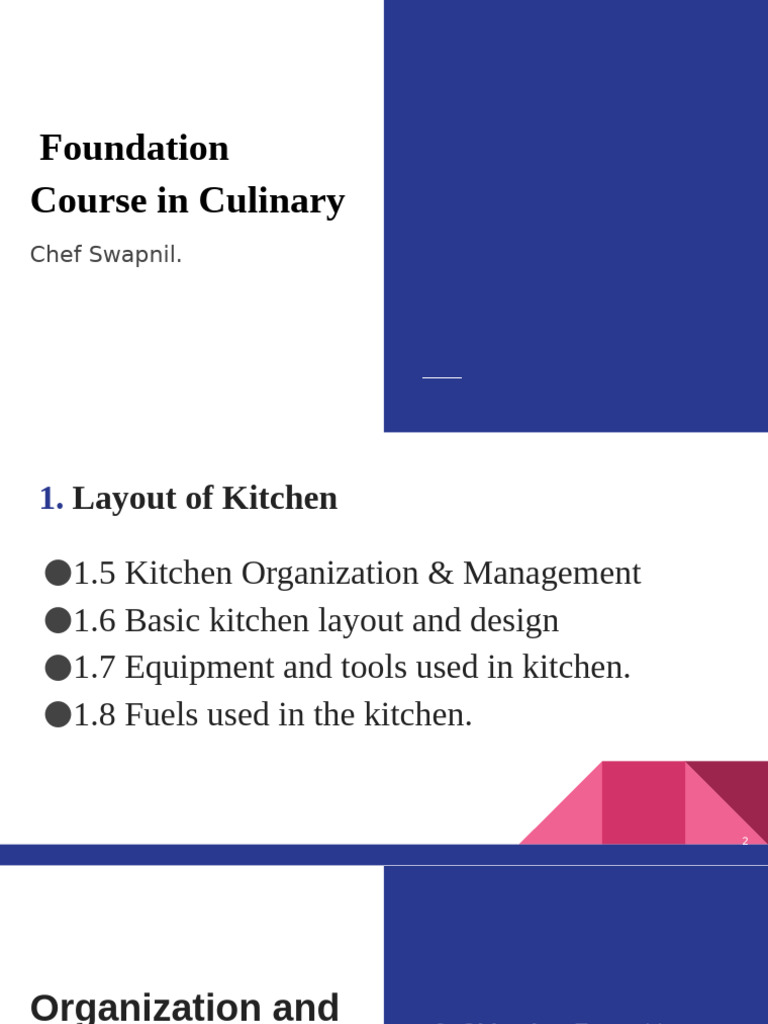 Layout of Kitchen FY BAICA | PDF | Kitchen | Chef