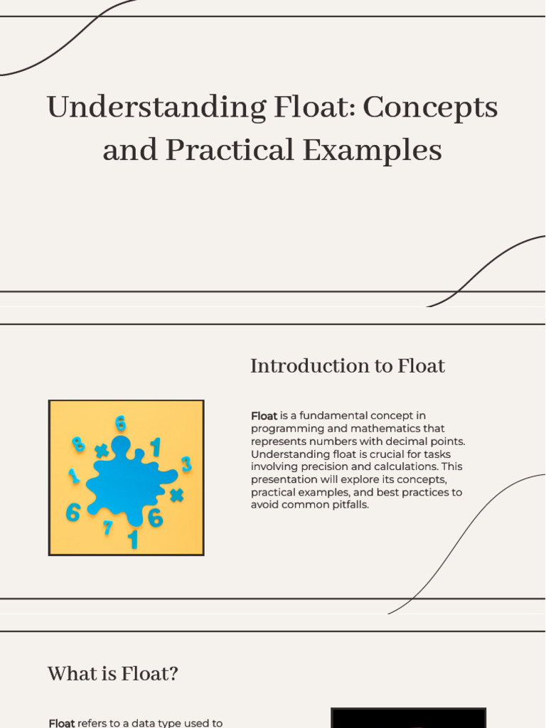 Floats pdf rounding significant figures