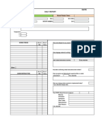 Daily Report Format by DKP