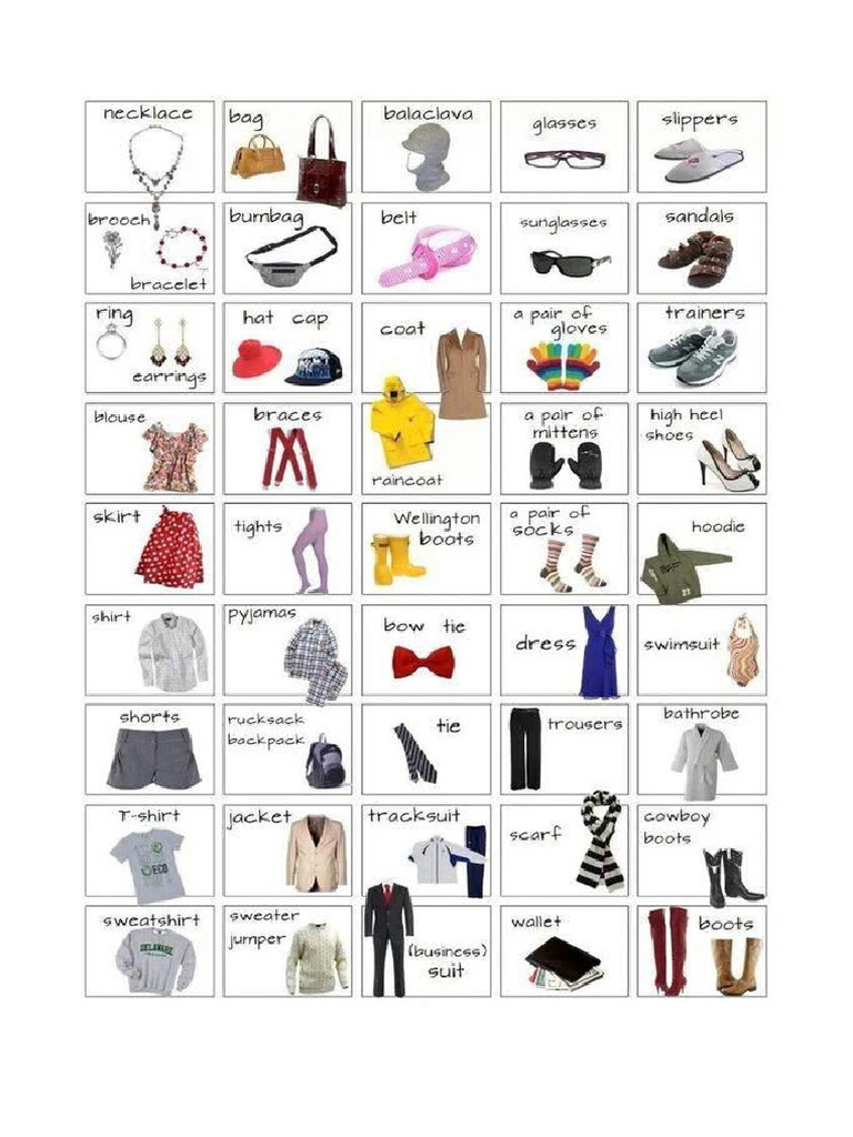 Clothes 3 | PDF