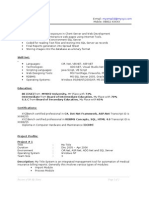 Frehser Dotnet Resume Model 1 net