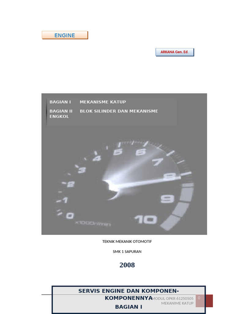 Mekanisme Katup | PDF