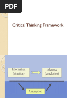Paul-Elder Critical Thinking Framework | PDF | Critical Thinking | Thought