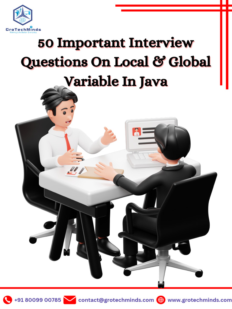 Local vs Global Variables in Java | PDF | Variable (Computer Science ...