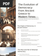 Democracy Timeline of Important Events | PDF | Democracy | Political ...