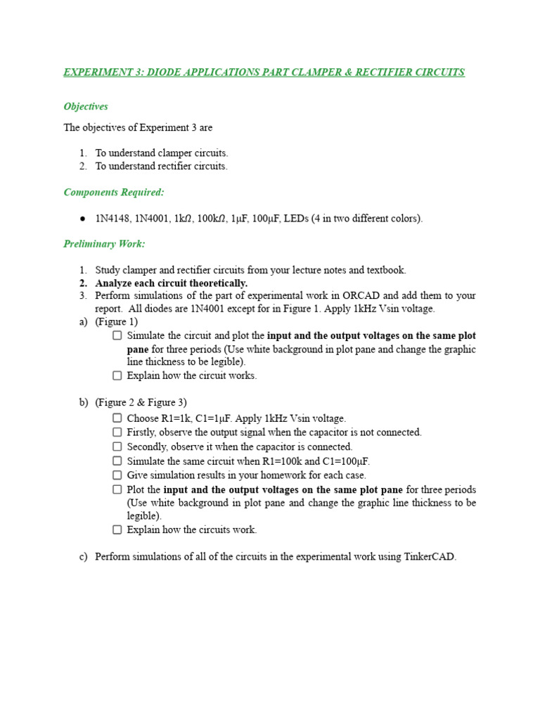 Experiment 3 | PDF