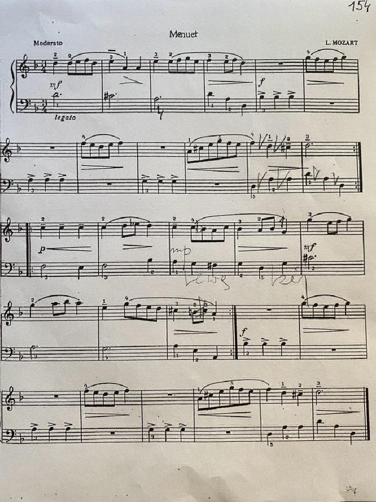 Menuet | PDF