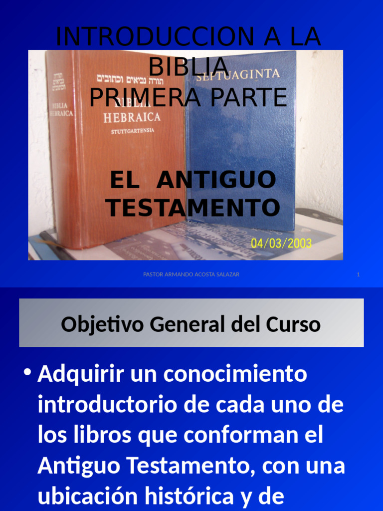 INTRODUCCION A LA BIBLIA Primera Parte | PDF | Abrahán | Jacob