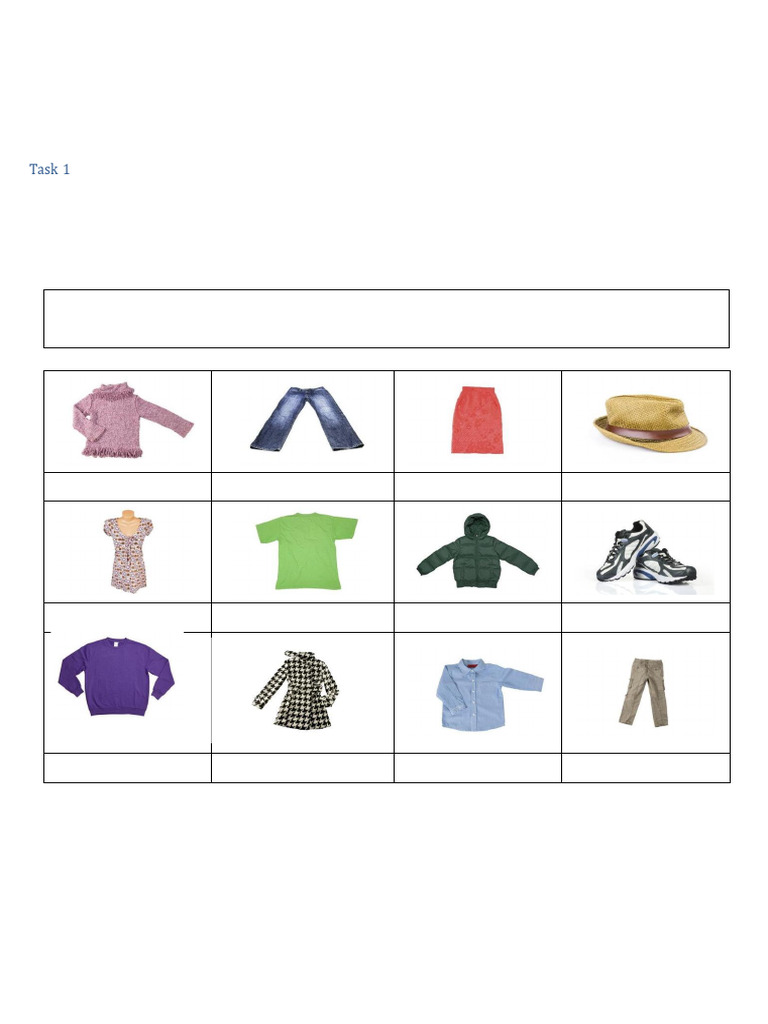 Clothes | PDF | Clothing | Sweater