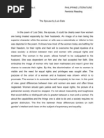 Download Feminism by Reysa Gabrielle Pile SN79087612 doc pdf