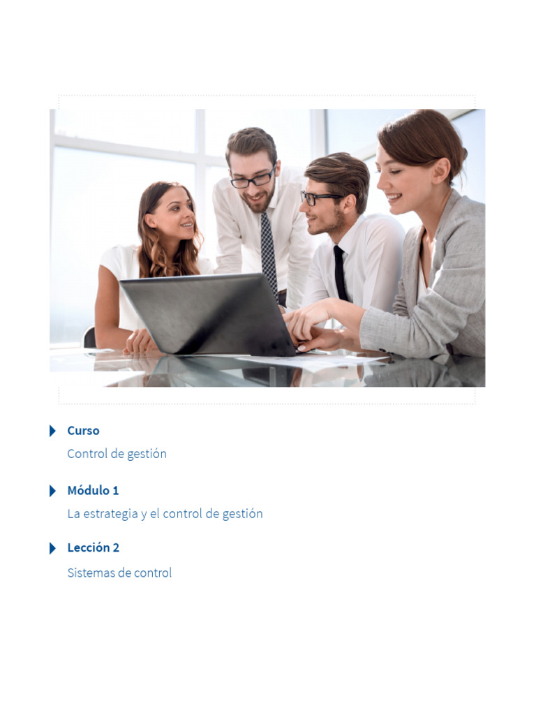 Sistemas de Control en Gestión Empresarial | PDF | Planificación ...