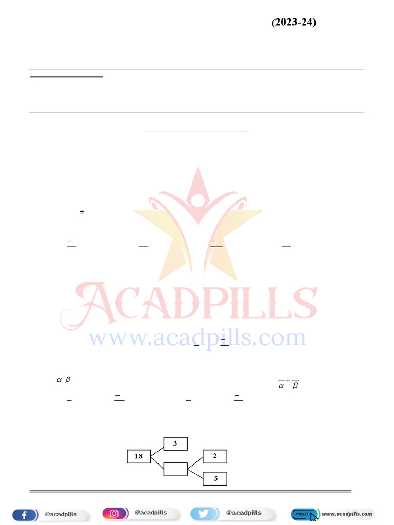 Maths X Periodic Test 1 Sample Paper 03 | PDF | Factorization ...