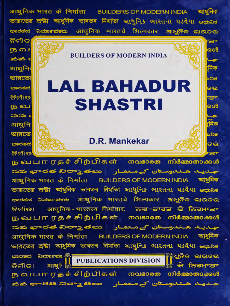 Lal Bahadur Shastri A Biography Pdf