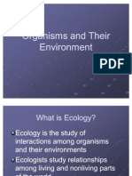 Ecology - Organisms and Their Environment