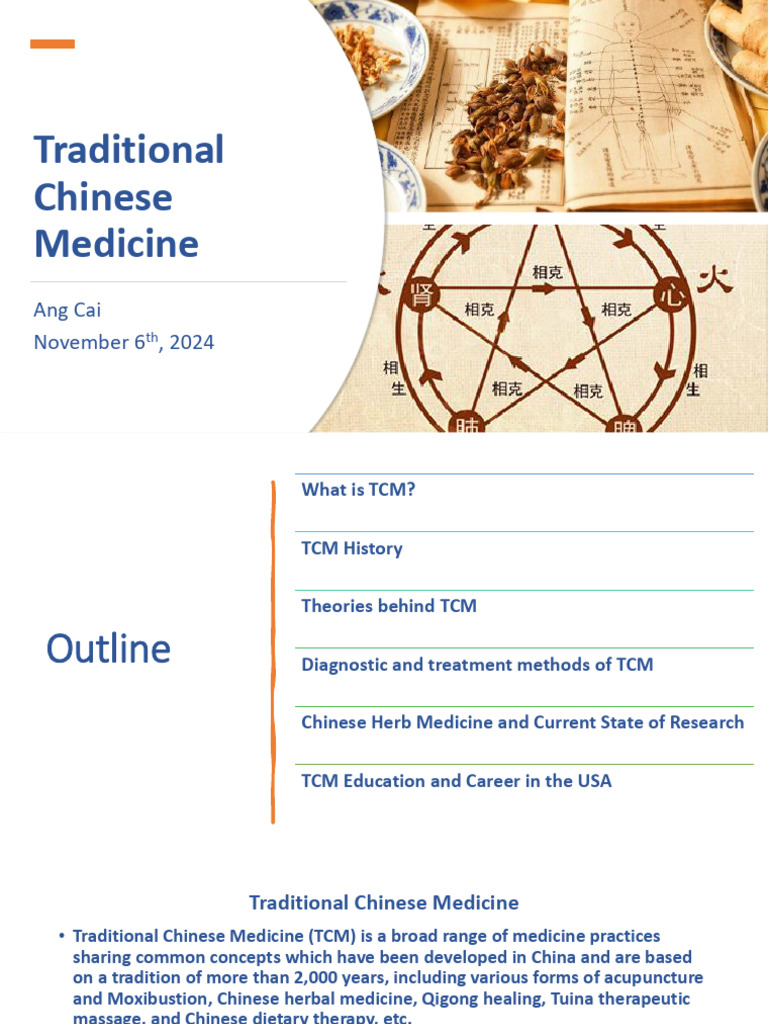 Overview of Traditional Chinese Medicine | PDF | Traditional Chinese ...