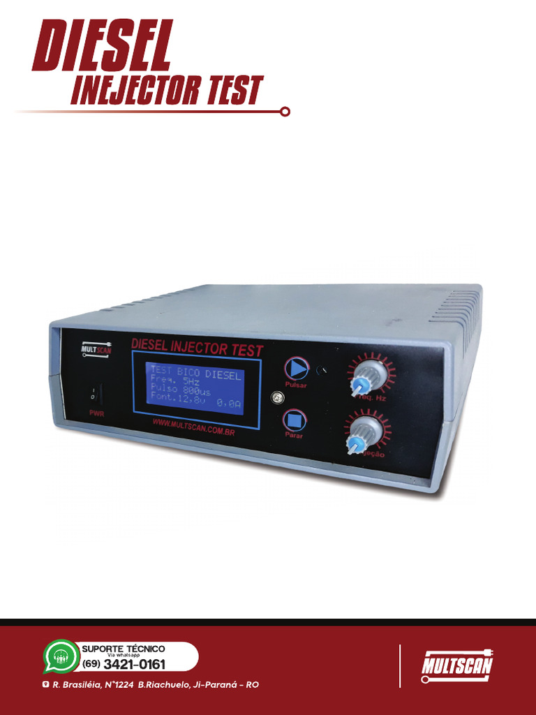 Manual Diesel Injector Test | PDF