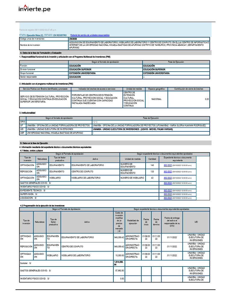Formato 08-C | PDF | Informática
