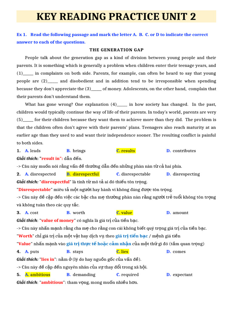 Bridging the Generation Gap | PDF | Adolescence | Clothing