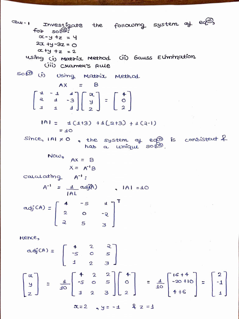 Maths Assignment 3 | PDF