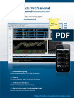 De TeleTrader Professional Flyer