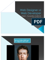 Web Designer Vs