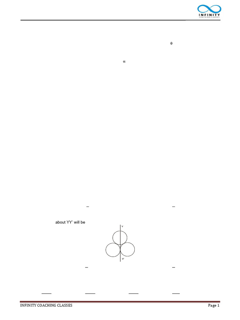 Rotatinal Motion - Assignment | PDF | Rotation Around A Fixed Axis ...