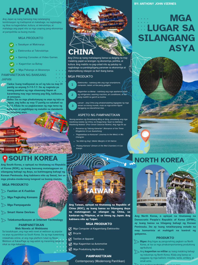 Blue and White Modern Travel Brochure | PDF