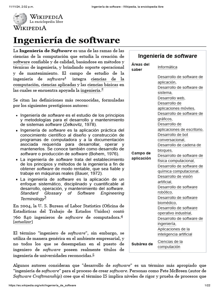 Introducción a la Ingeniería de Software | PDF | Arte | Informática